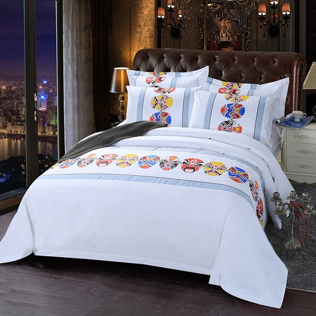 1 Piece Soft Cotton Bedding Sheets Fashion Printed For 1 Piece Soft Cotton Bedding Sheets Fashion Printed For Mattress Simple Style Flat Bed