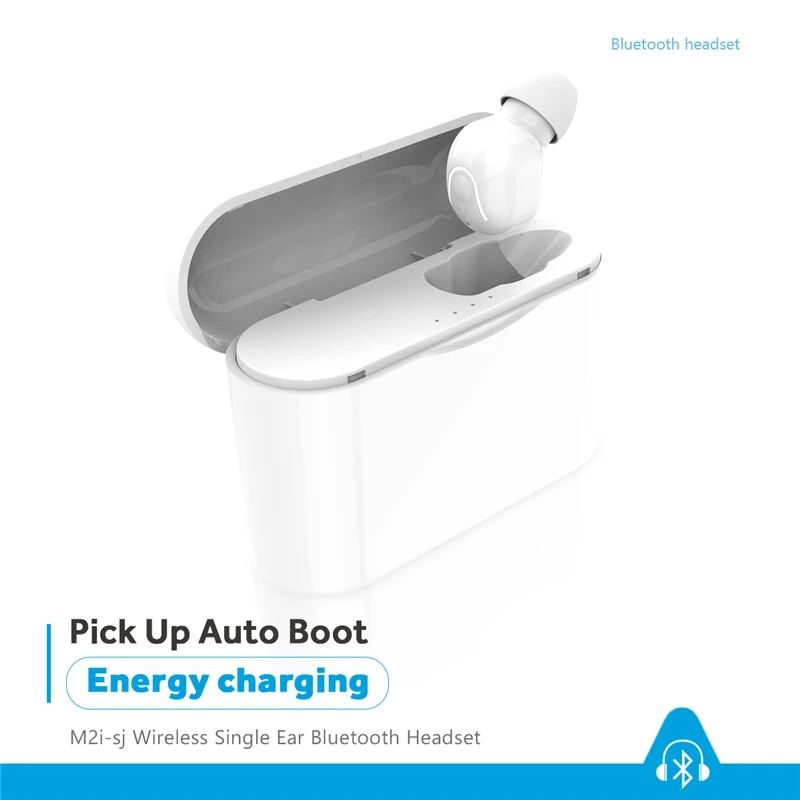

Mini Bluetooth Headset 5.0 True Wireless Earbuds With Charging Wireless Small Single Ear Car Universal Mobile Phone Earphones