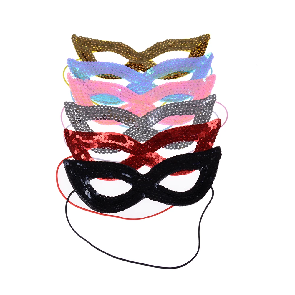 Women Eye Mask For Masquerade Party Fancy Dress Costume Halloween Party 6 Colorsin Party Masks