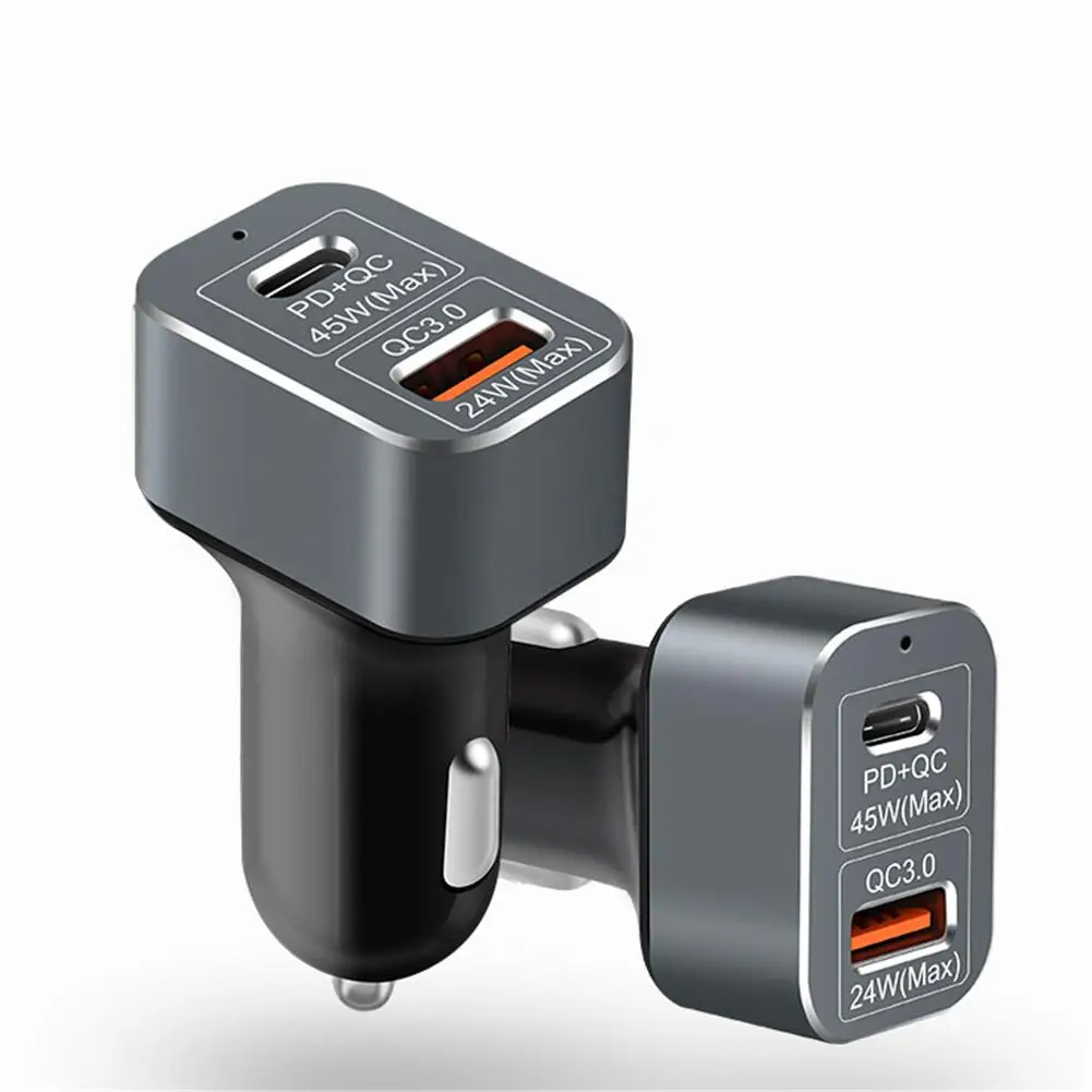 USB-C PD شاحن 69 W PD + QC3.0 سريع شاحن سيارة سريعة تهمة 3.0 محول ل فون X/8 زائد /Xiaomi Mi6/Mi5S زائد/هواوي P9 +