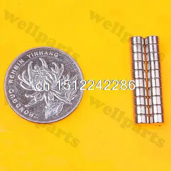 

500 pcs Neodymium Disc 1/5" X 1/6" Super Strong Rare Earth Magnet N35 D5x4mm