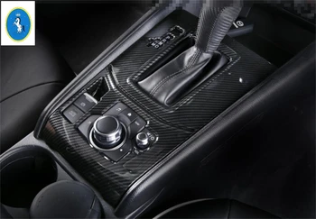 

Yimaautotrims Auto Accessory Transmission Shift Gear Panel Cover Trim For Mazda CX-5 CX5 2017 2018 2019 2020 ABS Carbon Fiber
