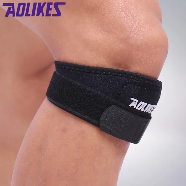 1PCS Knee Sliders Band Adjustable Patella Support Pads for Fitness