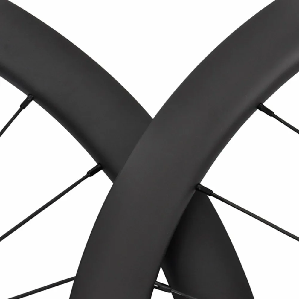 Best 2018 new basalt brake Road Bike Disc Brake Wheelset UD Matt 40mm Carbon Tubular Wheels Thru axle 142mm super light road wheel 8