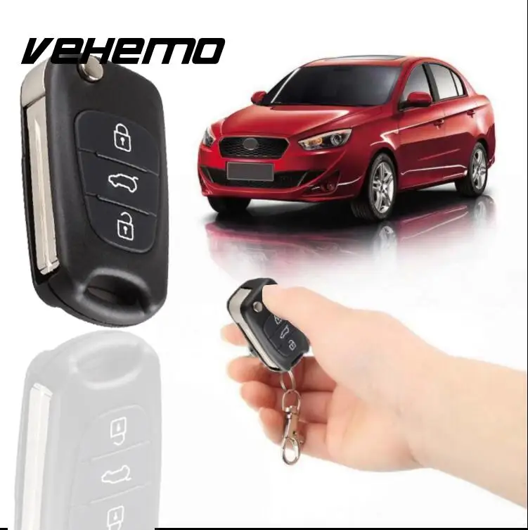 

Vehemo 2017 Hot 3 Button Universal Cloning Remote Control Key Fob For Kia K5 HYUNDAI High Quality Car-styling