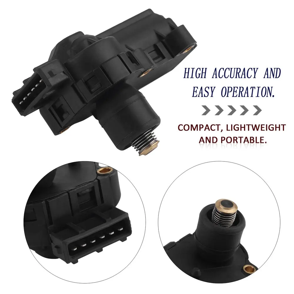 Black 6 Pin Idle Air Control Valve For Audi For VW Compact No Load