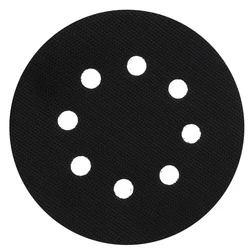 Disque de Protection de tampon d'interface, 5 pouces, 8 trous, accessoires d'outils électriques pour ponceuse, polissage et meulage, crochet et boucle, 2 pièces 
