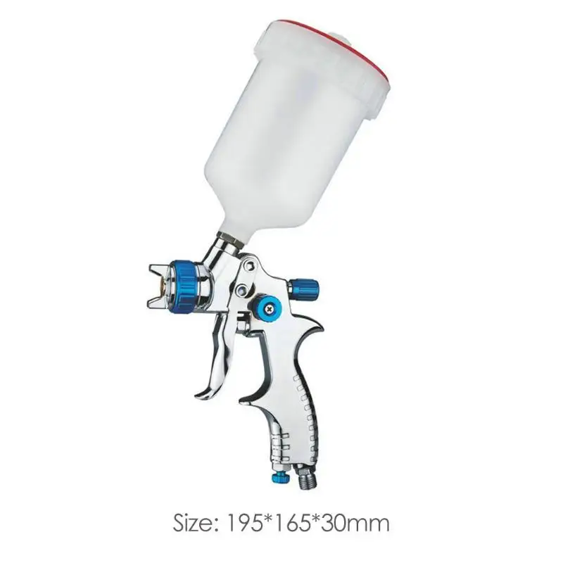 Мини-распылитель 1,3 мм, 600 мл, Аэрограф, Гравитационный распылитель, инструмент для окраски мебели автомобиля