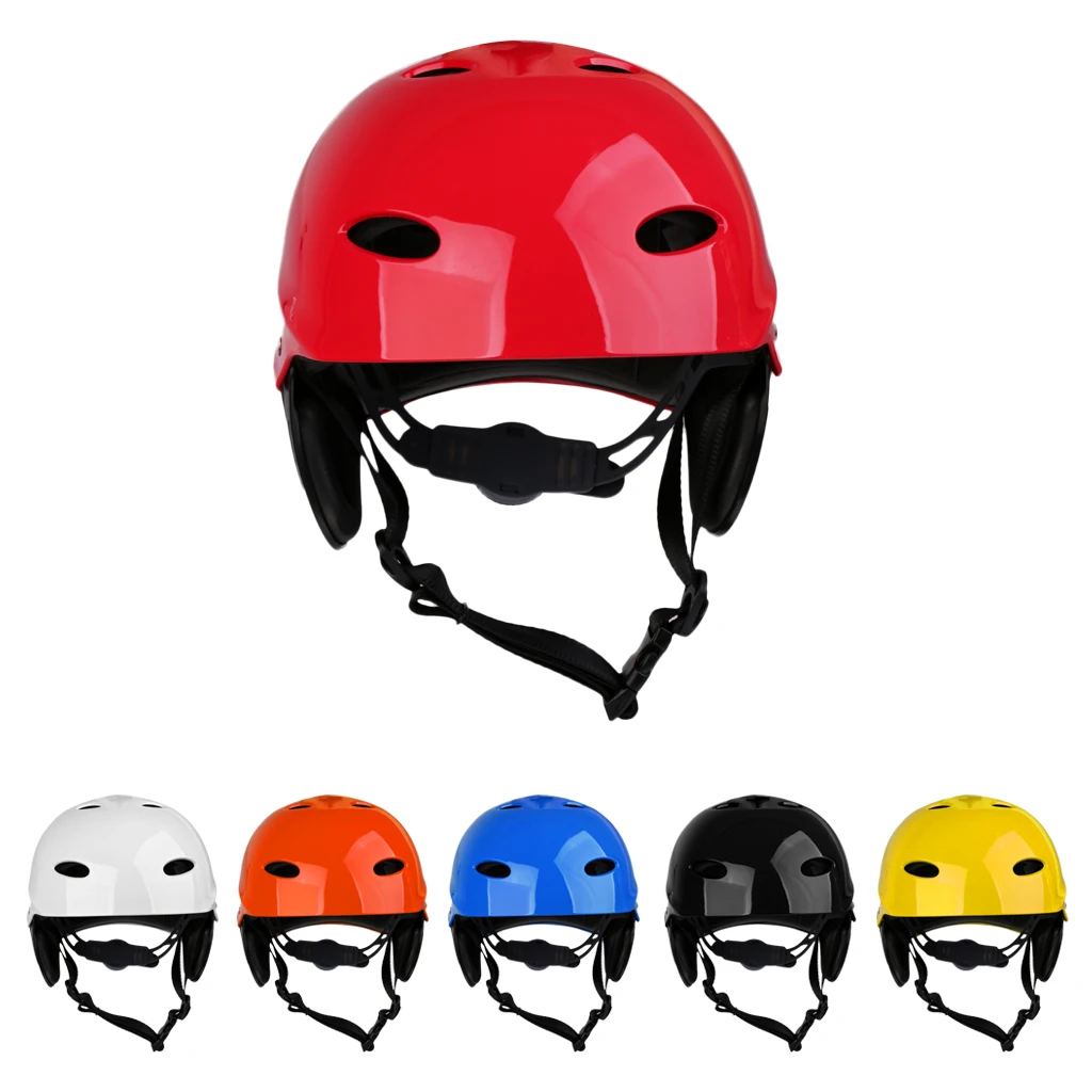 Защитный шлем унисекс для взрослых и детей, для водного спорта, каноэ, каяк, Вейкборд, кайтсерф, ГИДРОЦИКЛ, ударный, для серфинга, парусного спорта, жесткий защитный чехол