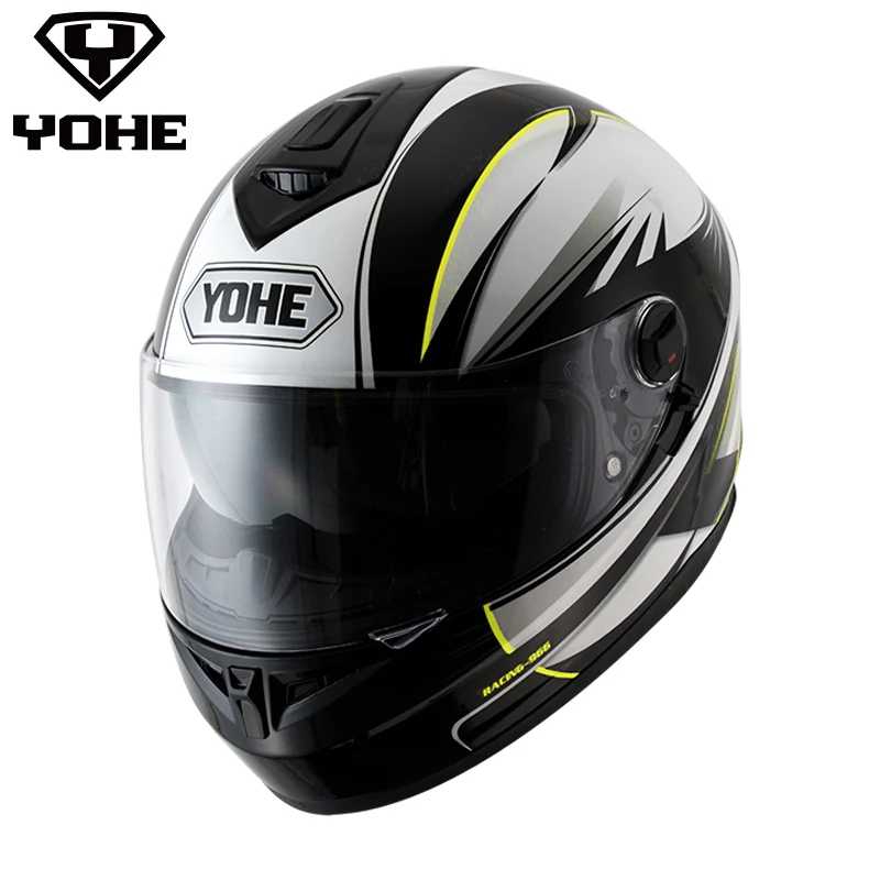 YOHE YH FF 966A hot sale Helmet Moto Motorbike capacete Helmet dual visor Unisex Motorcycle Full