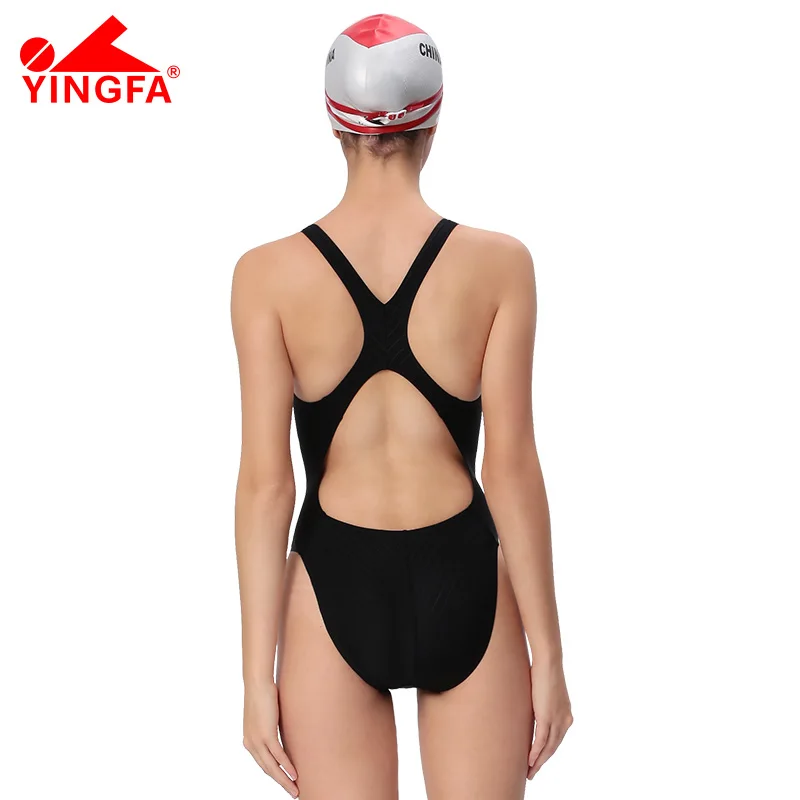 YINGFA цельный тренировочный купальник для соревнований одобренный Fina Женский
