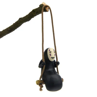 

Anime Studio Ghibli Spirited Away No Face Man Action Figure Miyazaki Hayao Kaonashi Model 8cm Decoration Doll Kids Toys