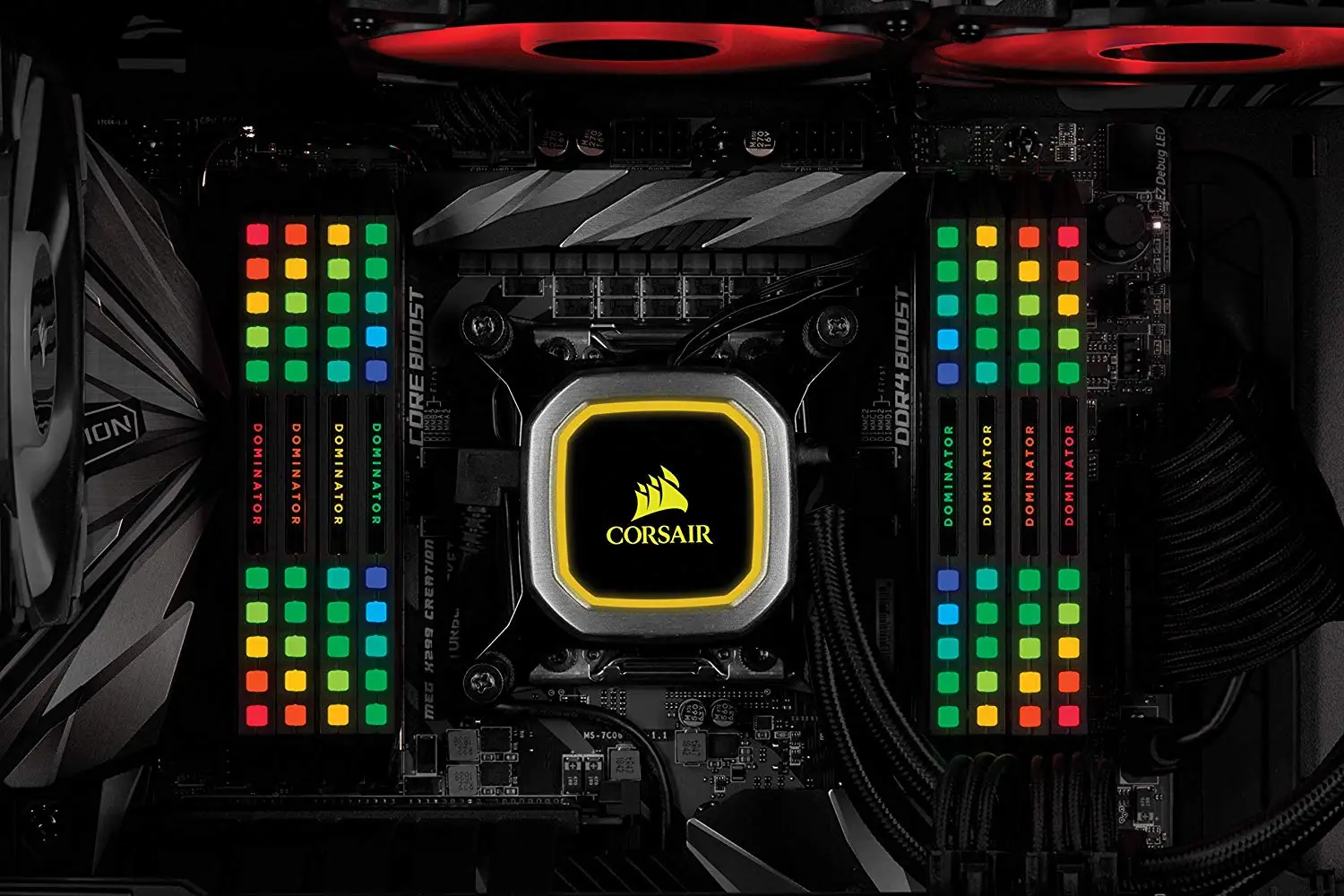 Оперативная память CORSAIR, 32 ГБ, 64 ГБ, 128 ГБ, Доминатор, платина, серия RGB, Память ram DDR4, 16 ГБ, 2*8 ГБ, D ram, 3000, 3200, 3600, 4800 МГц, для рабочего стола