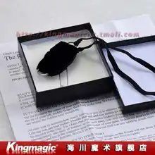 Ворон фокусы большой визуальный исчезающая монета Улица Крисс волшебные игрушки реквизит