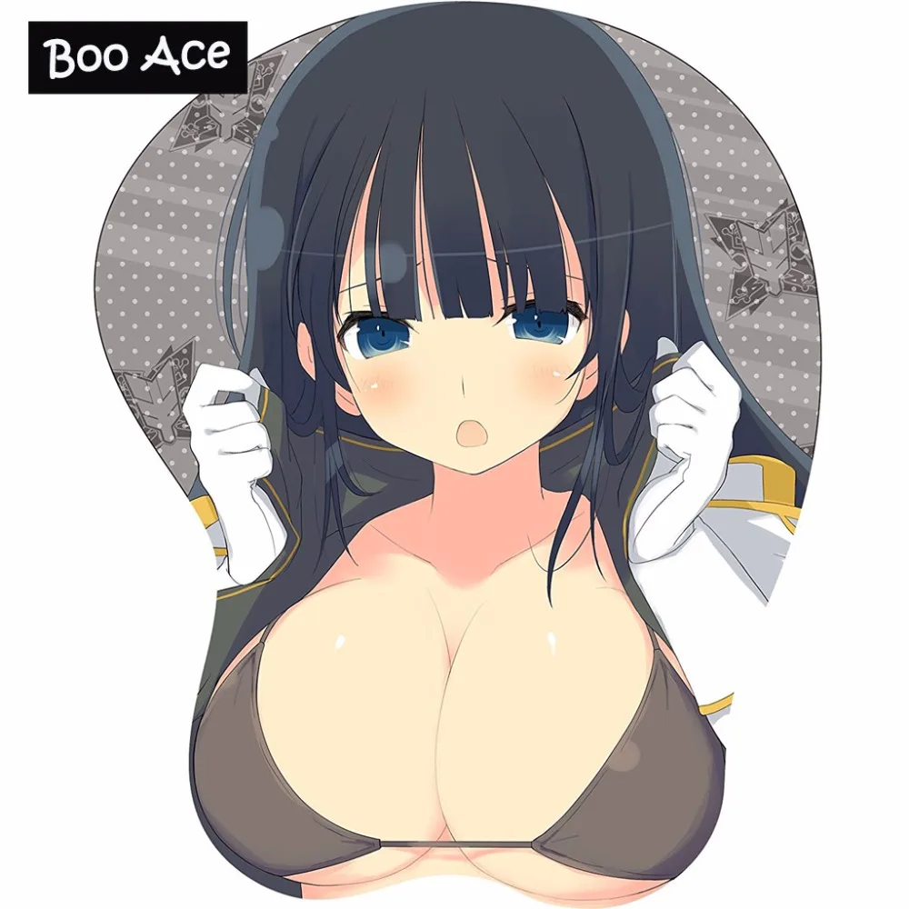 Коврик для мыши Senran Kagura Turtledove Anime 3D Oppai упор на запястье|wrist rest|mouse pad wrist restanime 3d |