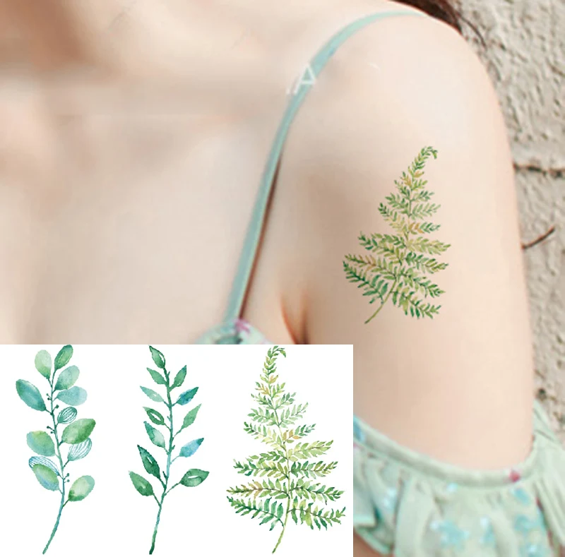 Новый стиль сделай сам окрашенные Временные татуировки наклейки тату поддельные