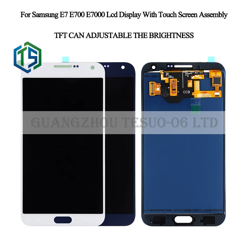 № E7 ЖК HH для Samsung Galaxy E700 E7000 Экран дисплея с сенсорной панелью стекла DigitizerE700