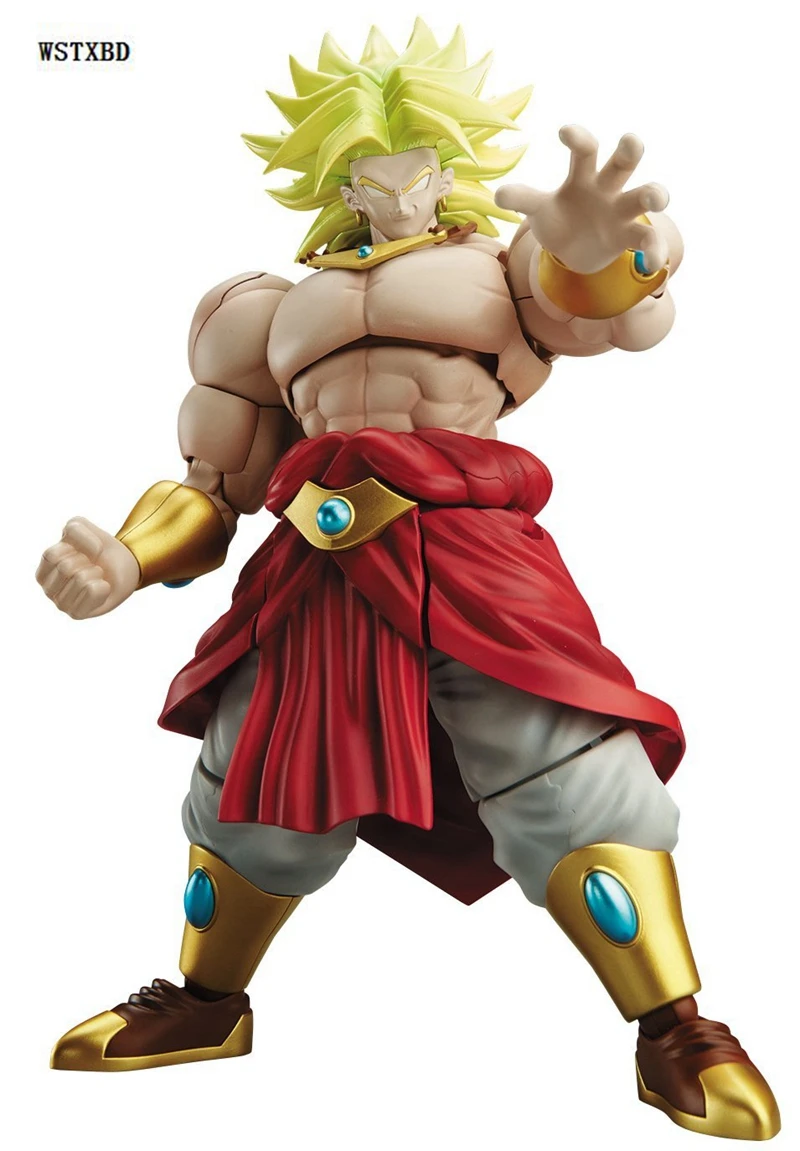 WSTXBD Оригинальный BANDAI dragon Z DBZ легендарный SSJ Broly Набор строительных моделей