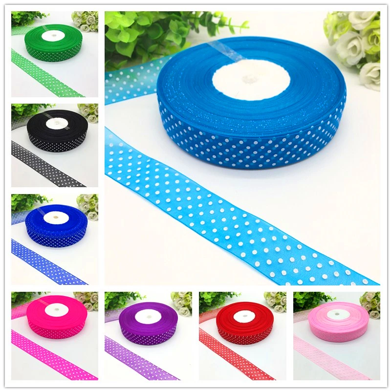 Лента для украшения свадебной вечеринки 5 ярдов 1 дюйм 25 мм|organza ribbon|christmas ribbonribbon