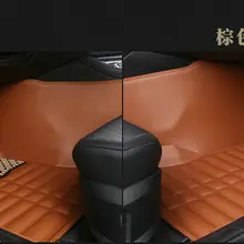 Myfmat кожаные автомобильные коврики авто ковер для tiggo Защитные чехлы для сидений, сшитые специально для chery lifan x60 620 стопы haval h5/3 h6 коврики анти-kick