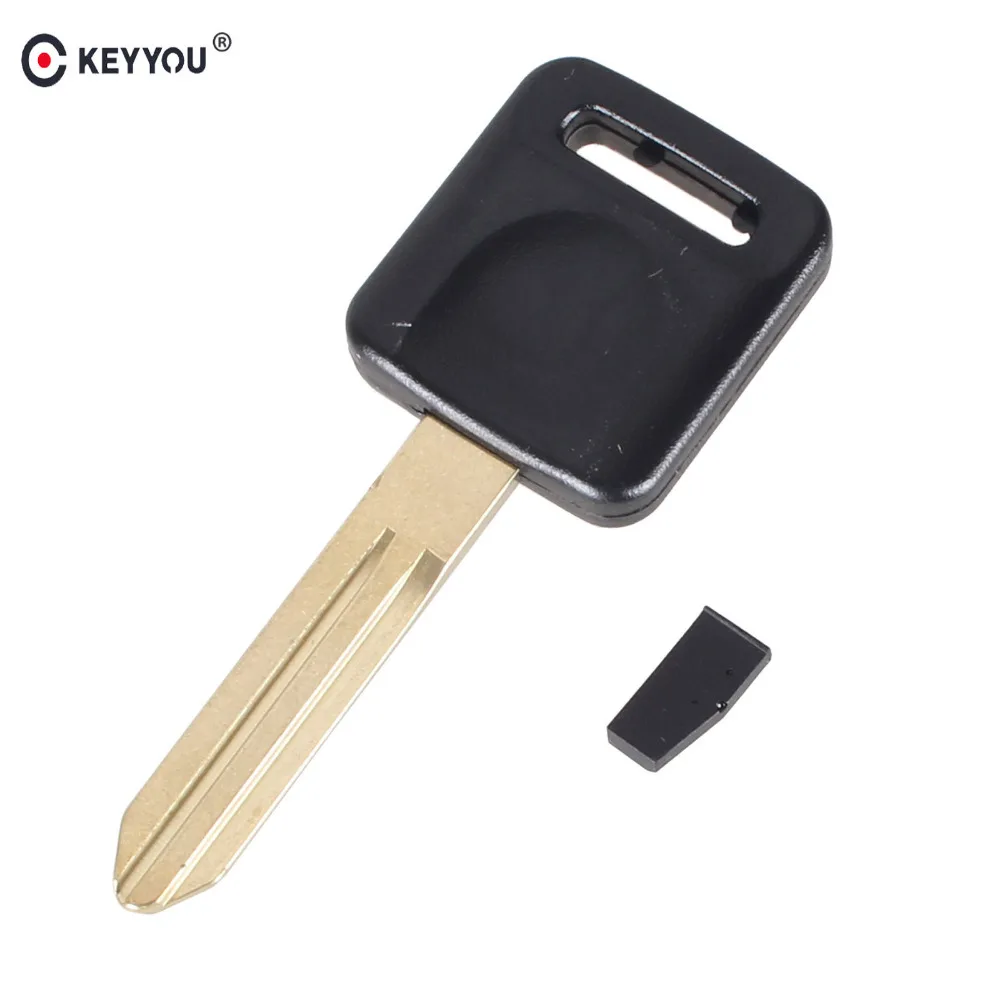 

KEYYOU Hight Quality Ignition Chipped Transponder Key Car shell case Fob For Nissan with Chip 46 ID 46 Free Shipping