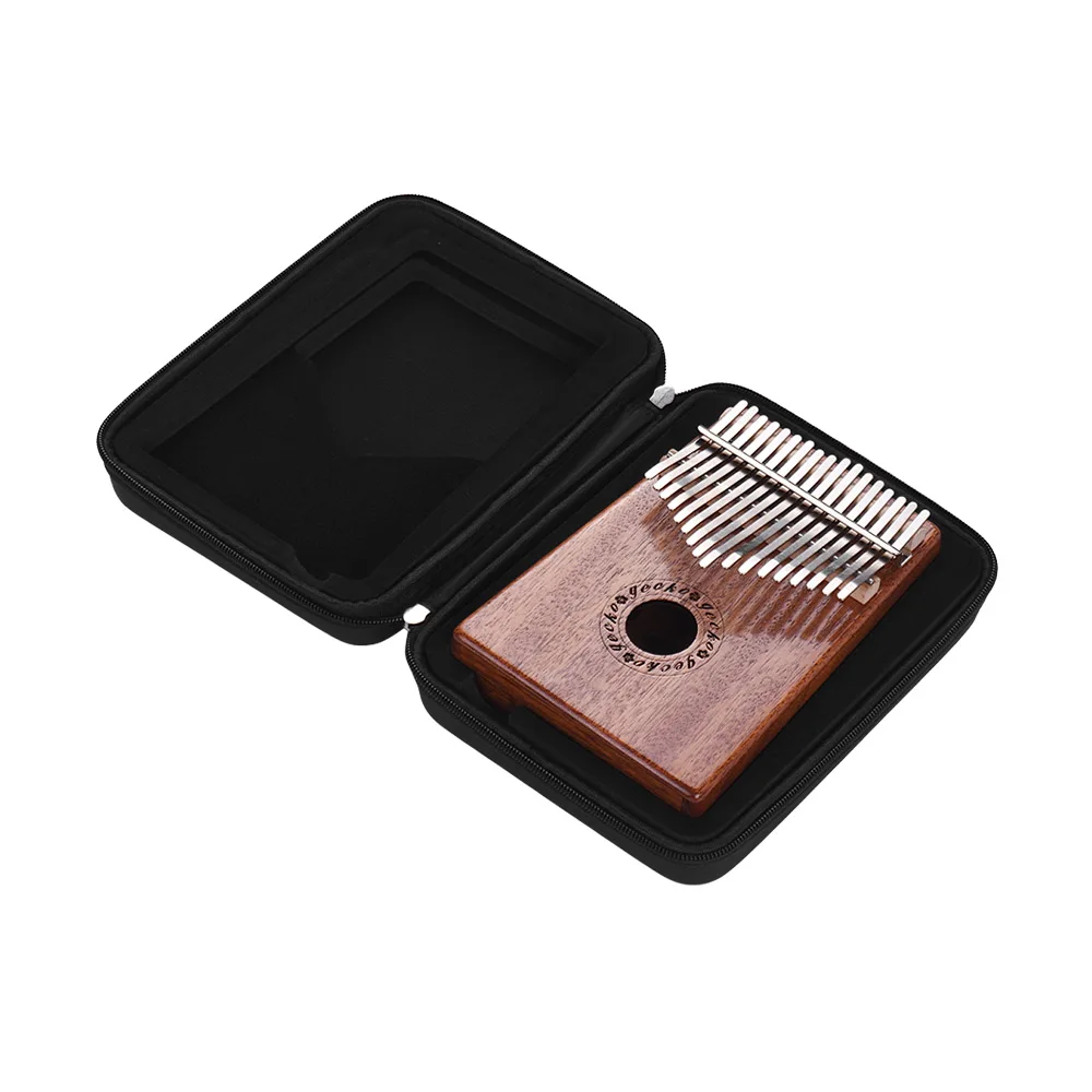 GECKO K17M 17 key Kalimba большой палец пианино Mbira красное дерево твердое с сумкой для