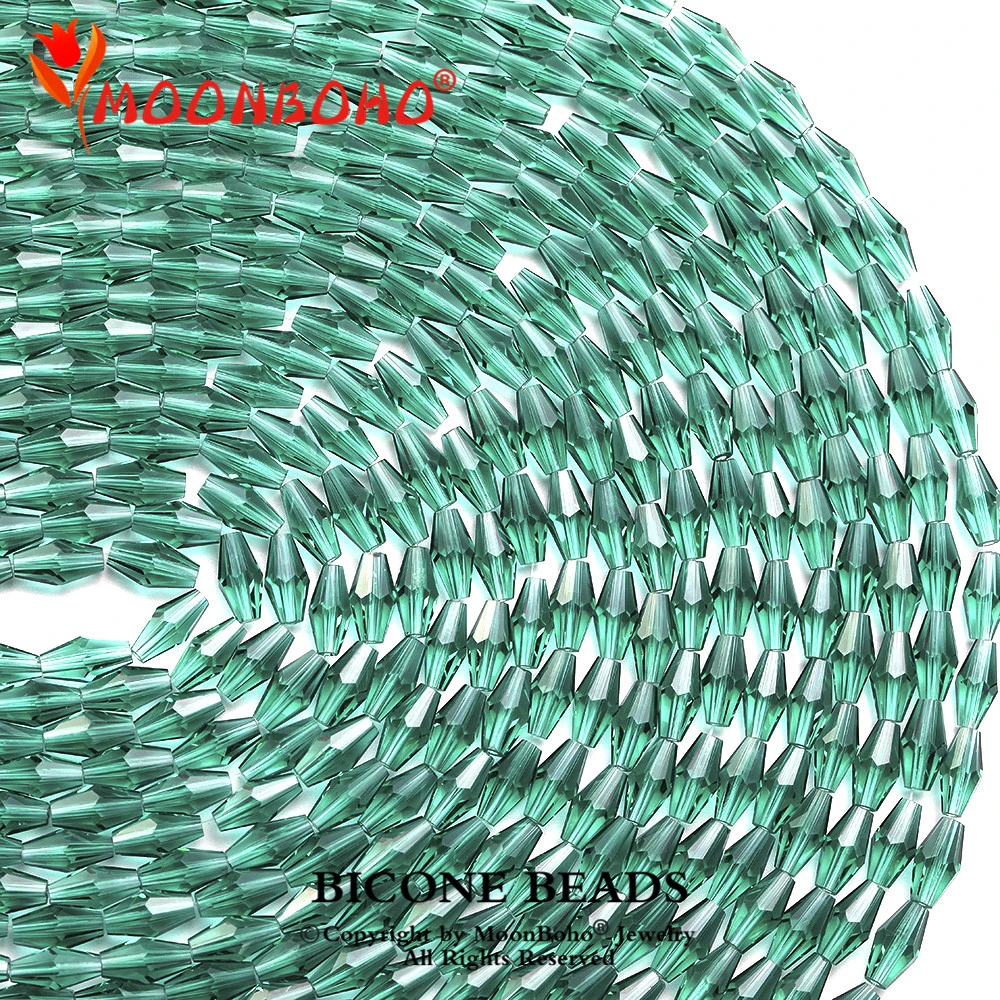 bicone beads faceted beads (4)