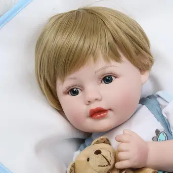 

silicone reborn baby real 22inch 55cm Lifelike born Baby Doll Reborn Alive Reborn Dolls Brinquedo Juguetes Real Doll Reborn