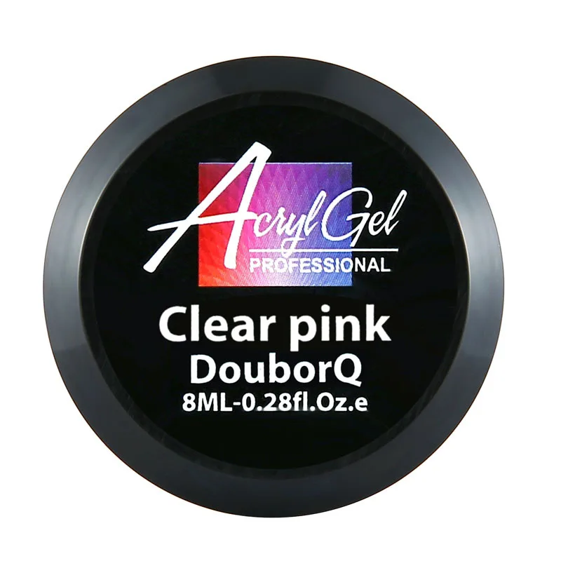 DouborQ 8 мл, бутылка с широким горлышком для ногтей, клей для наращивания кристаллов, 4 цвета, быстрая фототерапия, лак для ногтей Lijm клеевой гель, УФ Цвета TSLM1