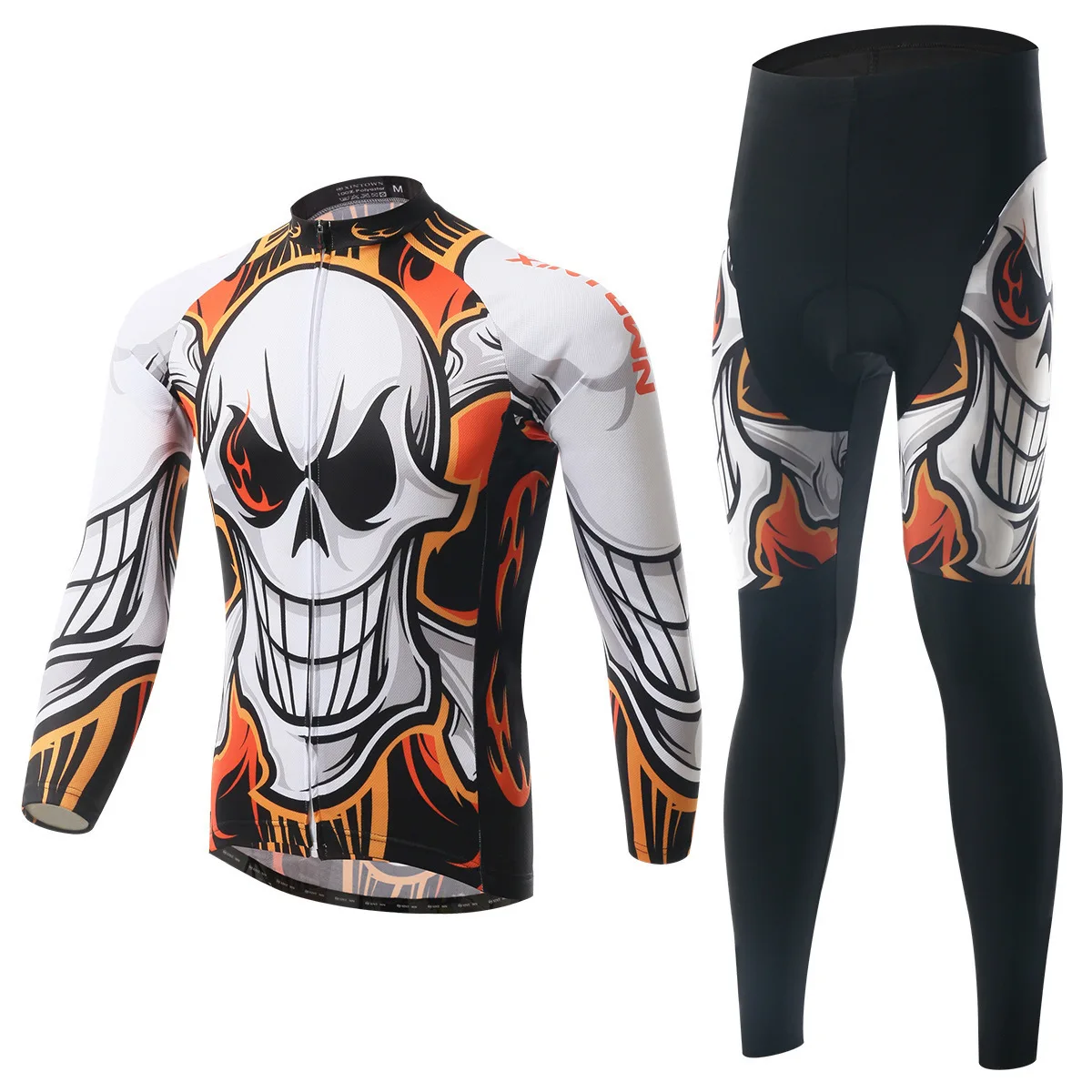 

XINTOWN Cycling Jerseys Cycling Set Spring Long Sleeves Sets Autumn Sets Racing MTB Suit Maillot Bike Clothing Ropa Ciclismo
