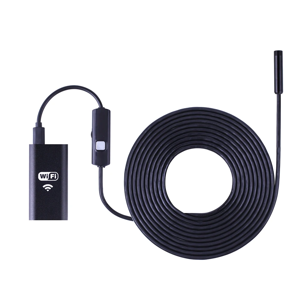 Android IOS USB Endoscope Camera Wifi font b Wireless b font Endoscope Snake Inspection Borescope Video