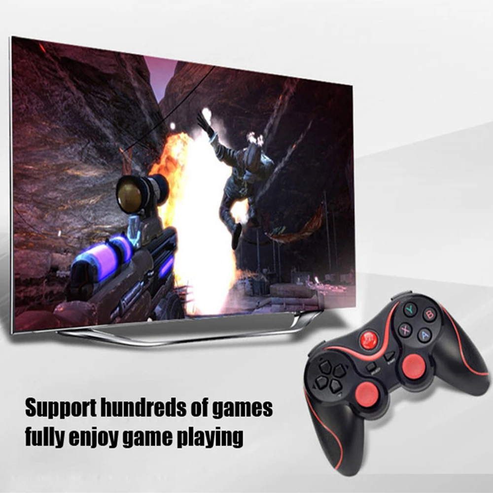 T3 Wireless Bluetooth Gamepad X3 Game Controller BT3.0 Smart Game pad Joystick for PC Mobile Phone Tablet TV BOX Gaming Control