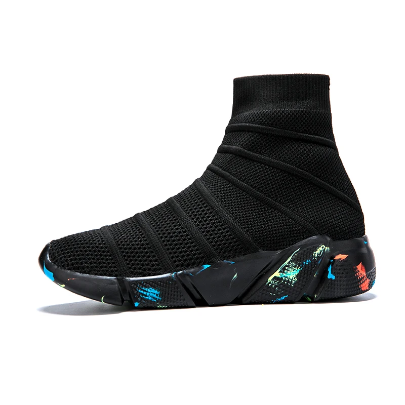 high top athletic sneakers