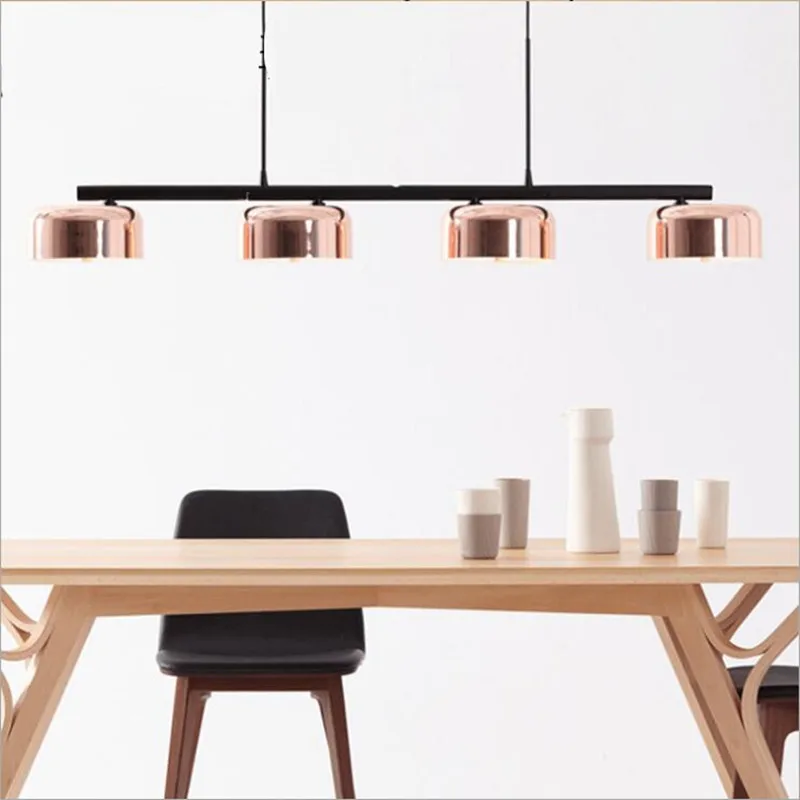 Post-modern Loft Copper Iron Aluminum Rotatable E27 Pendant Light for Dining Room Living Bar Deco 80-265V 1507 | Освещение
