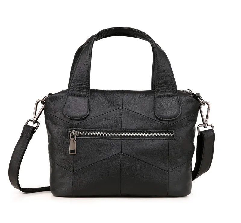 MJ Women Genuine Leather Bag Female Real Cow Leather Handbag Small Tote Bags Ladies Shoulder Handbag Messenger Bag for Women (22)