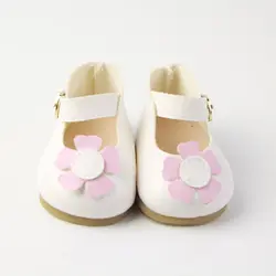 Куклы новорожденных коллекция стильных кукла обувь белый Leatheroid подходит для 20 до 23 Дюймов Младенцы Куклы