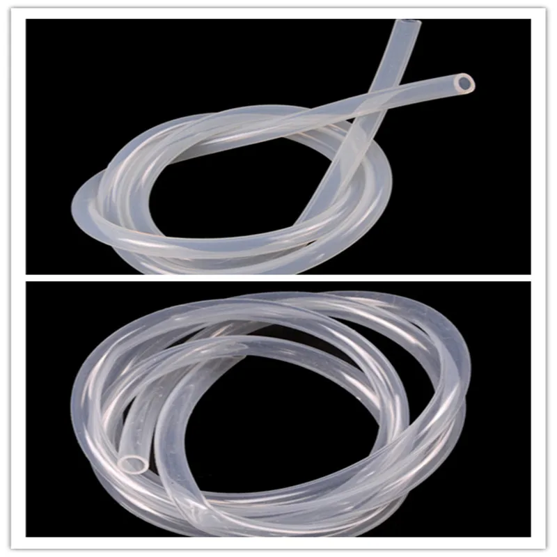 

1 Meter Food Grade Transparent Silicone Rubber Hose 7 8 9 10 12 mm Out Diameter Flexible Silicone Tube