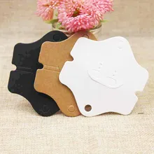 ZerongE ювелирные изделия Ремесло/белый/черный ювелирные изделия головное ожерелье серьги продукты дисплей карты на заказ за дополнительную стоимость 500 шт в партии