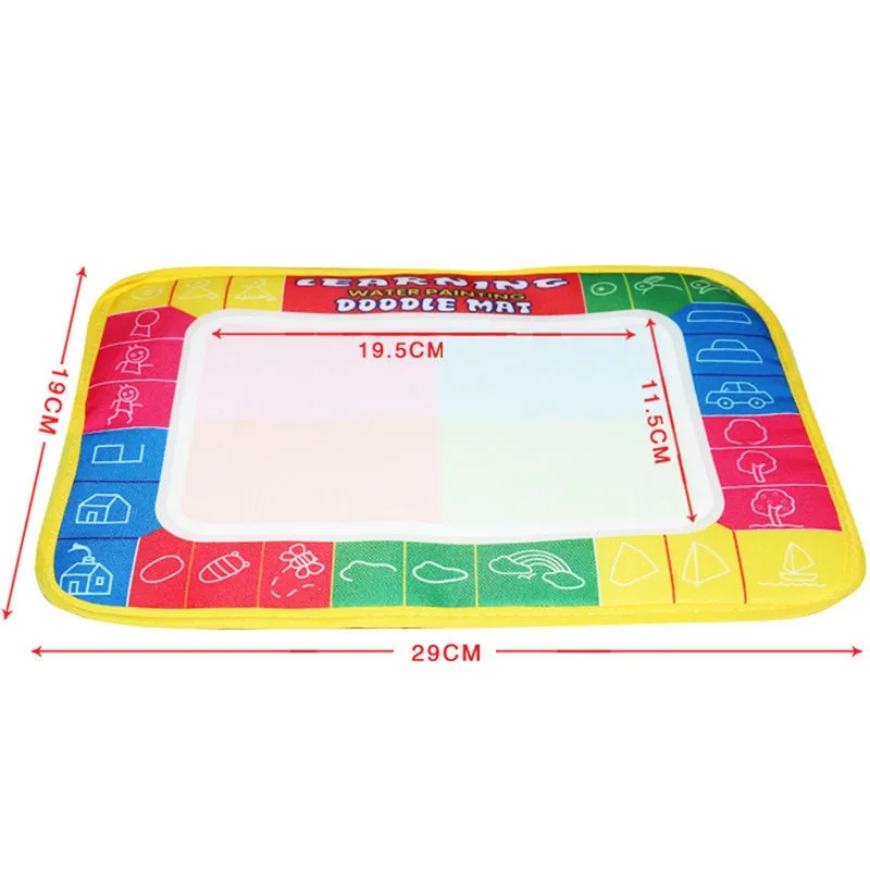 29X19cm-4-color-Mini-Water-Drawing-Mat-Aquadoodle-Mat&1-Magic-PenWater-Drawing-boardbaby-play-mat-Free-shipping-TY0011 (2)