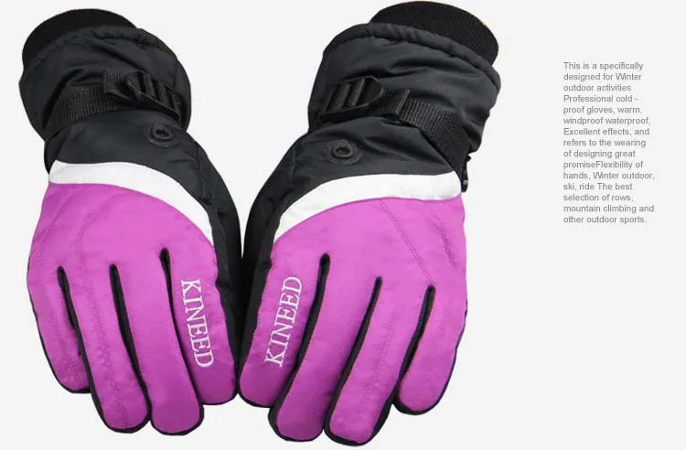 GLV981Skiing outdoor thickening antiskid wear to keep warm in winter Cycling font b gloves b font