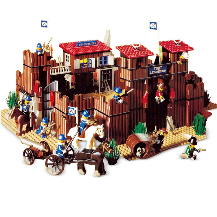 

West cowboy Series Indian Village Building Blocks 724Pcs Bricks Educational Toys Compatible With Legoings