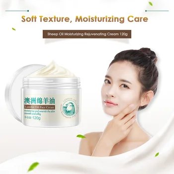 

120g LAIKOU Sheep Oil Essence Nourish Cream Moisturizing Cream Improve Dry Face Skin Care Whitening Facial Care Face CreamTSLM1