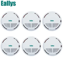 433 МГц портативный датчик сигнализации s беспроводной пожарный датчик дыма для всех домашняя система охранной сигнализации в нашем магазине детектор дыма Сигнализация