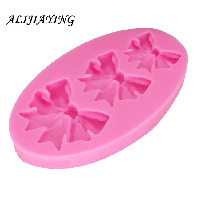 3D Íjak Szilikon Fondant Penész Cukrász Csokoládé Íjkknot Cukorkás Torta Díszítő Szerszámok D1208 - Image 6