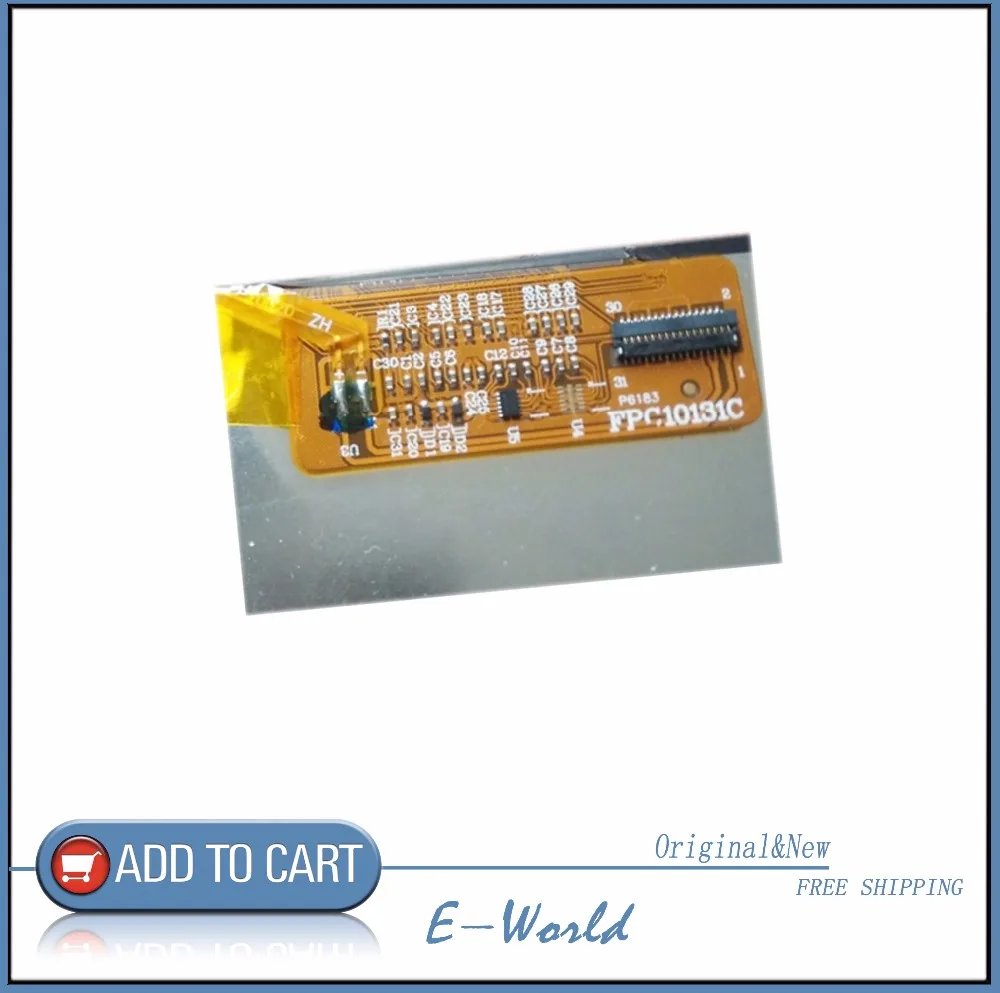 Оригинальный 10 1 дюймов 31pin ЖК дисплей экран FPC10131C для планшеты pc Бесплатная