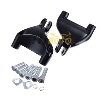 

For Harley 883 1200 XL Sportster 2004-2013 08 09 10 11 12 Motorcycle Rear Passenger Foot Rests Foot Pegs Footpegs Mount Bracket