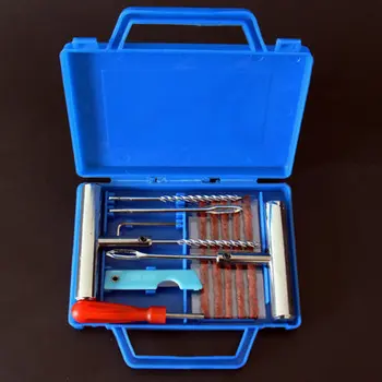 

Auto Tire Repair Kit Car Van Motorcycle Bike Tire Repair Tools Emergency Heavy Duty Tubeless Tire Puncture Repair Kit