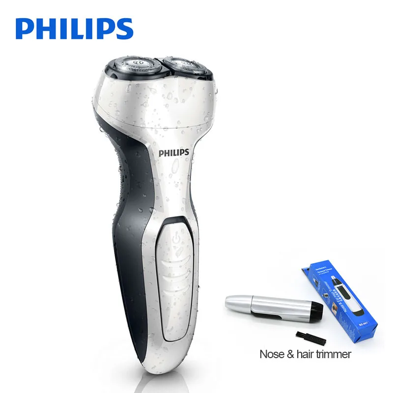100% Original Philips Electric Shaver S300 Rotary Rechargeable Ergonomic design For Men's Electriic Razor Double Heads 100% Original Philips Electric Shaver S300 Rotary Rechargeable Ergonomic design For Men's Electriic Razor Double Heads
