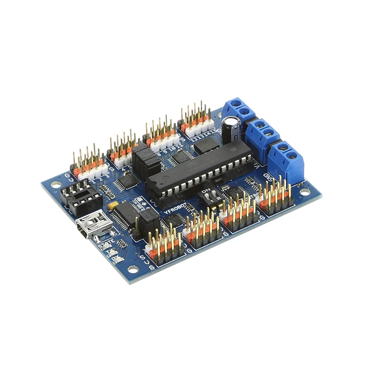 

USB 32CH Servo Controller Module Robot Driver Multi DOF Offline Download