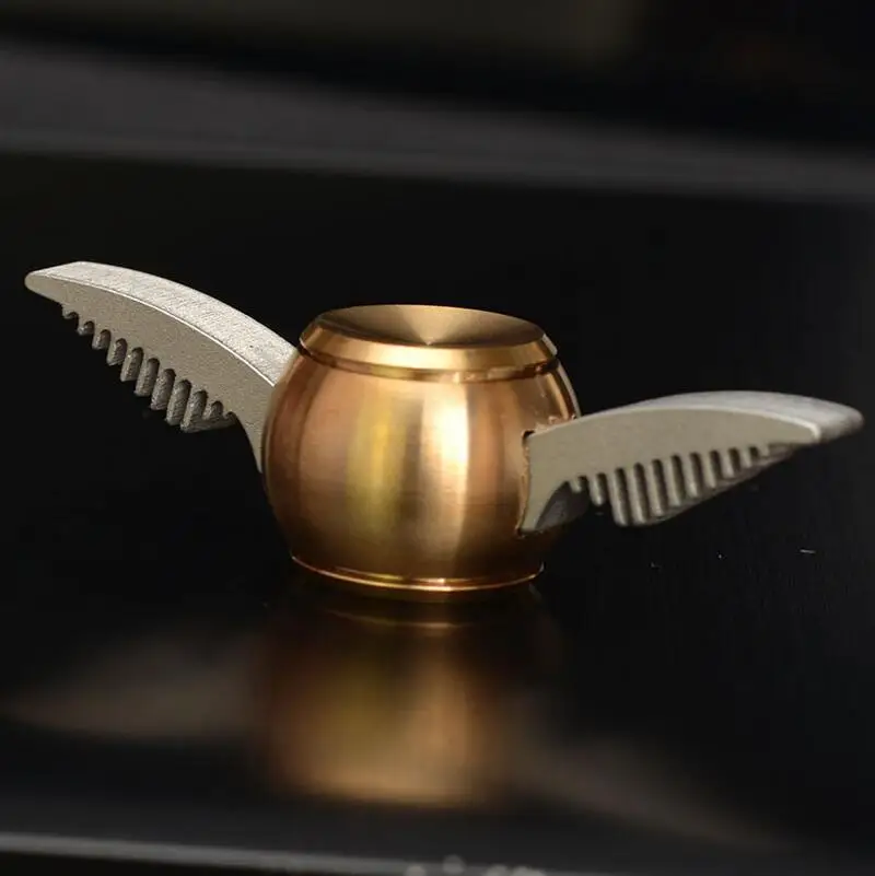 24 pcs Harry Potter Pomo de ouro de Metal de Cobre Mão Spinner Fidget novo Design Giratório TDAH Anti Stress Stress Toy Adulto Crianças presente